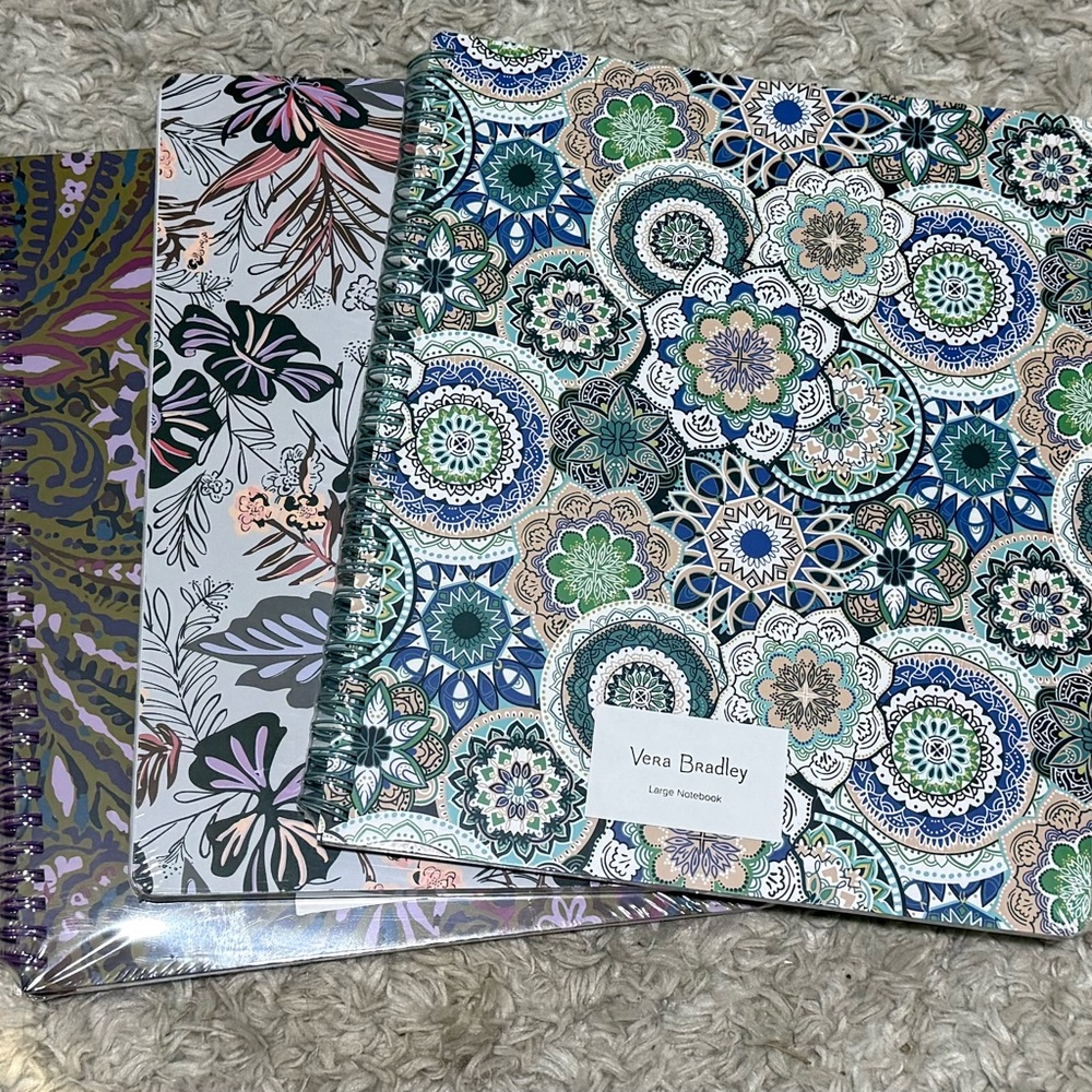 Vera Bradley Large Spiral Notebook